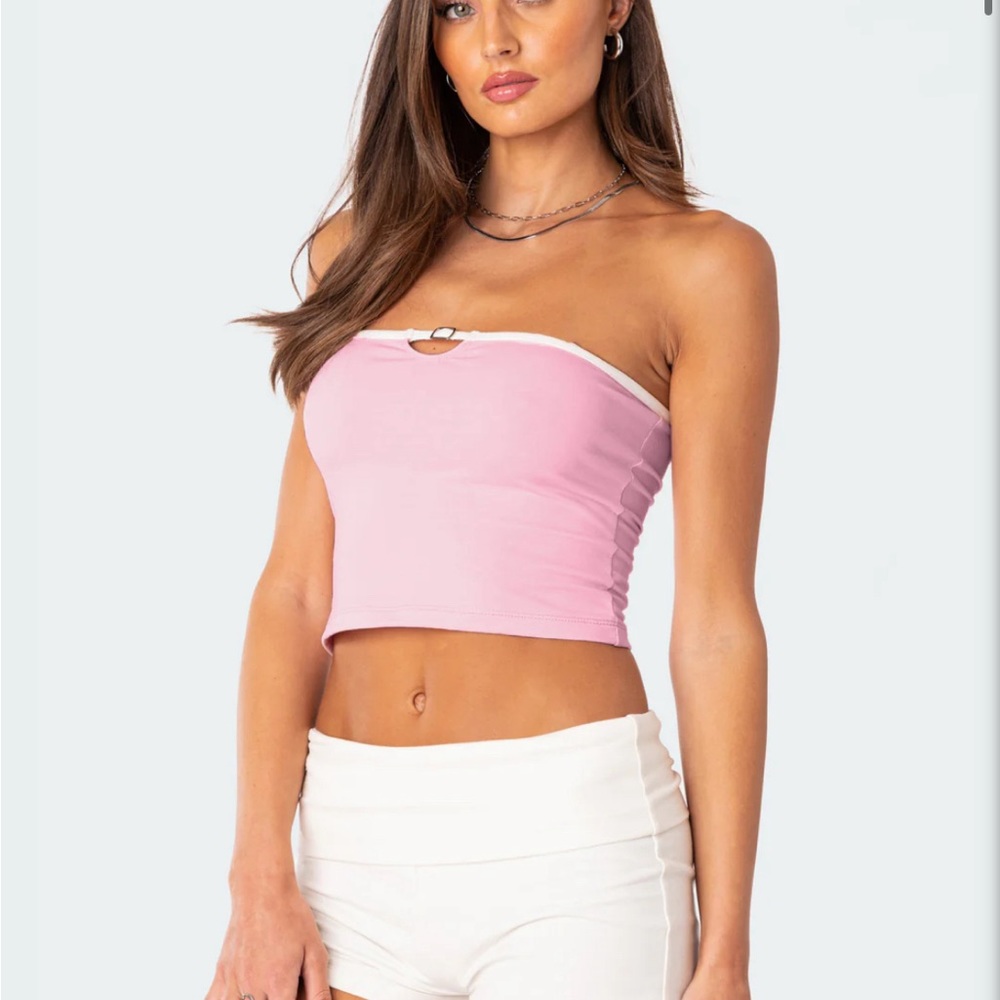 Pink Edikted Tube Top